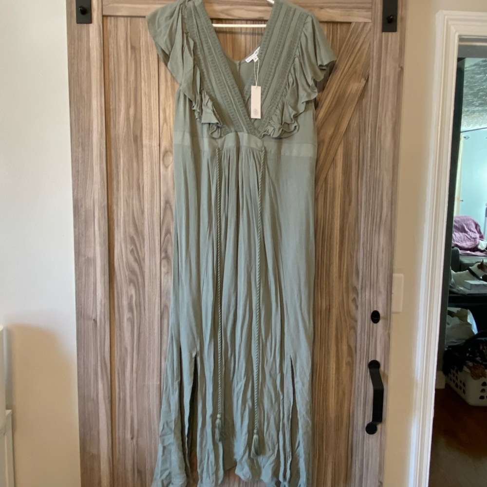 Baltic Born dress in Sage Green